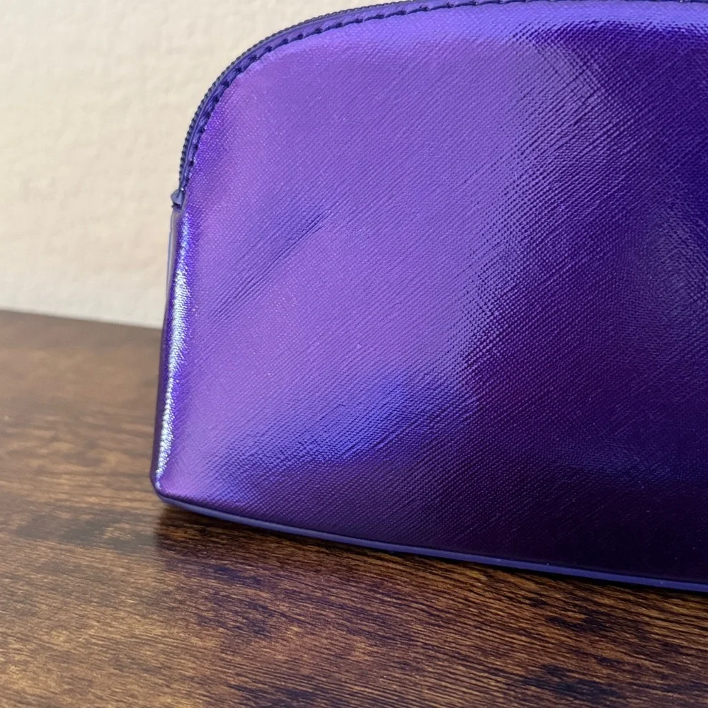 Purple Zip Around Cosmetic Bag by Stella and Max